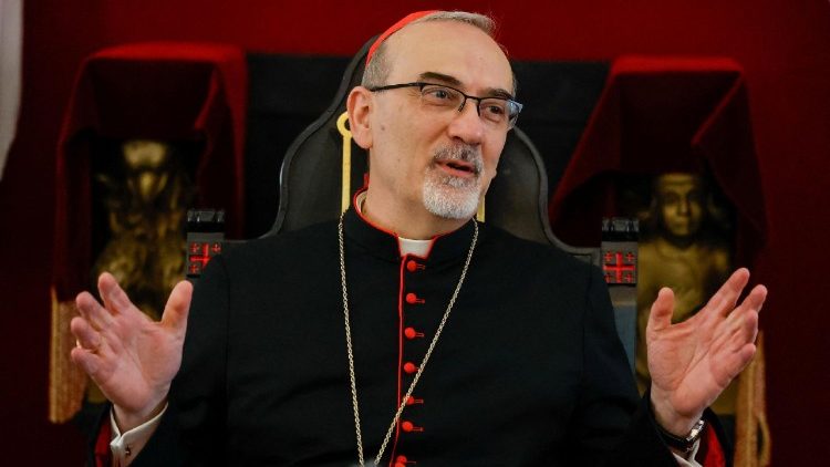 O patriarca latino de Jerusalém, cardeal Pierbattista Pizzaballa